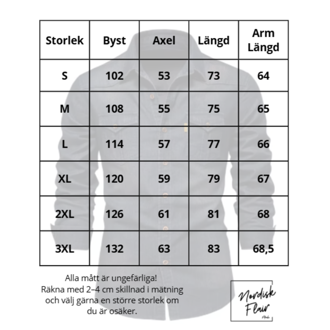 JIM™ | Denimskjorta i bomull