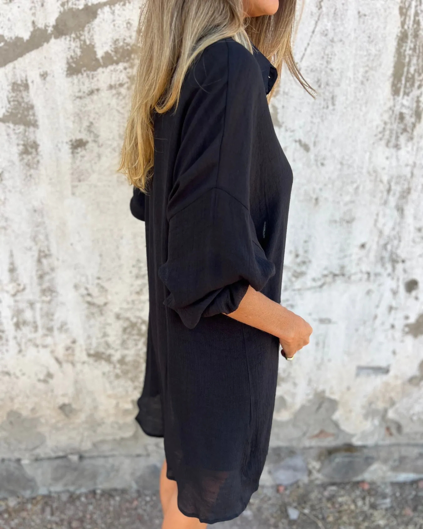 IZELA™ Avslappnat set med skjorta och shorts
