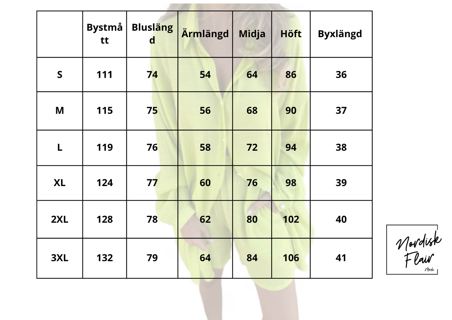 IZELA™ Avslappnat set med skjorta och shorts