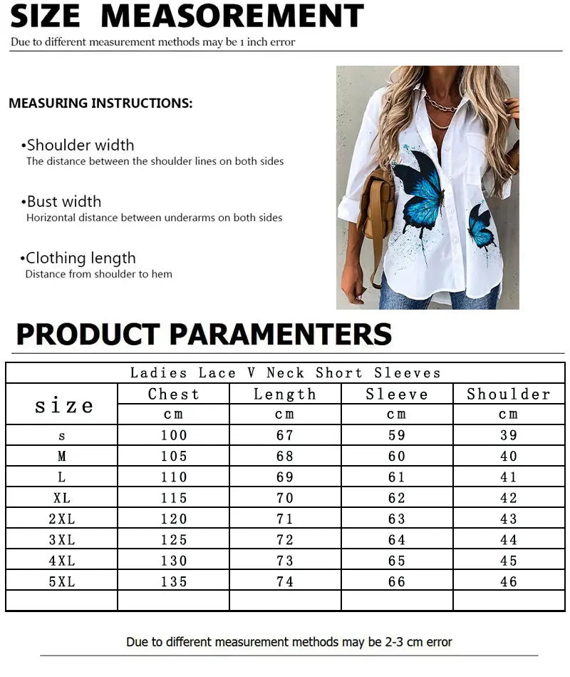 Summer Shirt Color Face Digital Printed Button-Down Shirt Women Large Size Lapel Long Sleeve Shirt Women'S Casual Everyday Wear