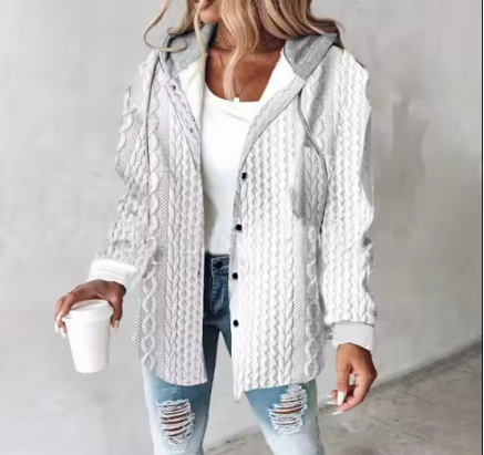 Helga™ - Mjuk och Värmande Jacka för Perfekta Höstdagar