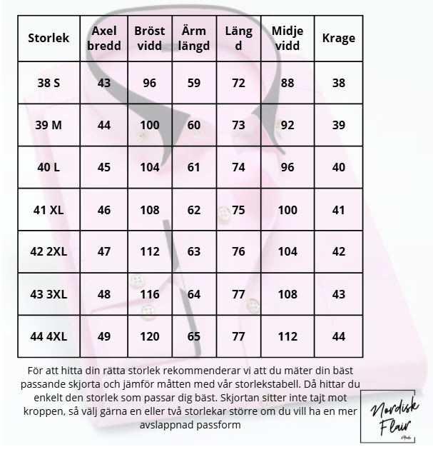 Don™ | Klassisk herrskjorta med lång ärm