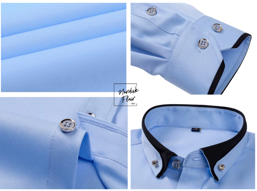 Don™ | Klassisk herrskjorta med lång ärm