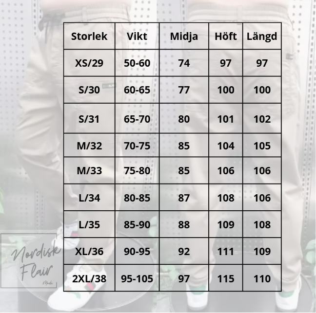 TOMAS™ |PREMIUM STRETCH-CARGOBYXA (1+1 GRATIS)