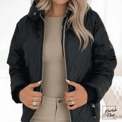 Hanna™ | Thermojacka med premiumquiltning och hög krage