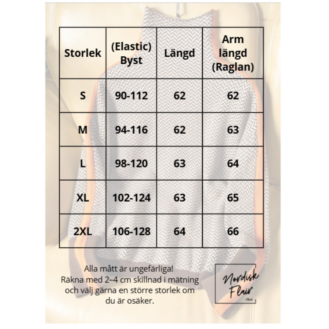 Cindy™ | Polotröja med iögonfallande mönster