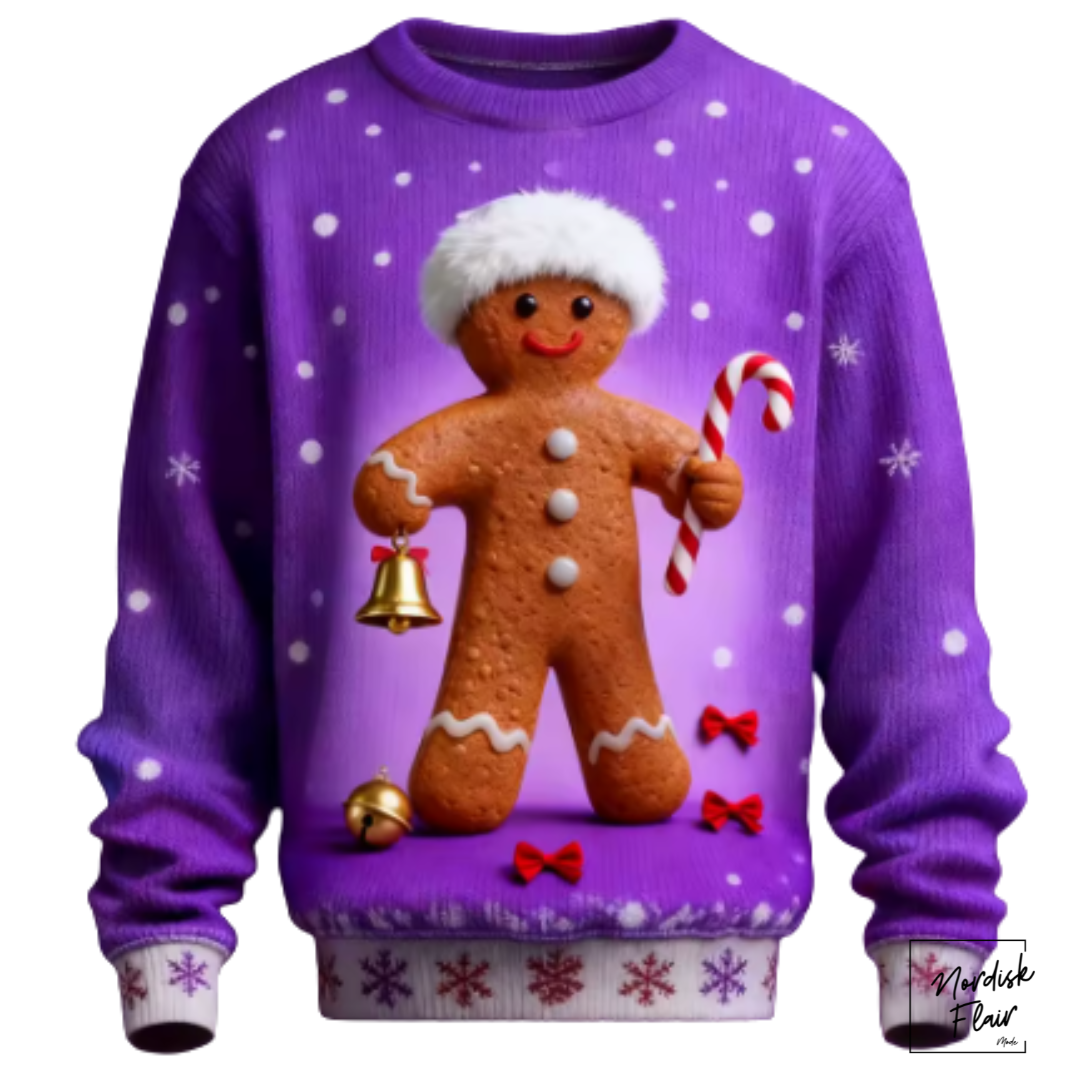 Jultröjor med jultomte, grafiskt 3D-tryck, höstmode. Sweatshirts med rund hals och hoodies för herr och dam.