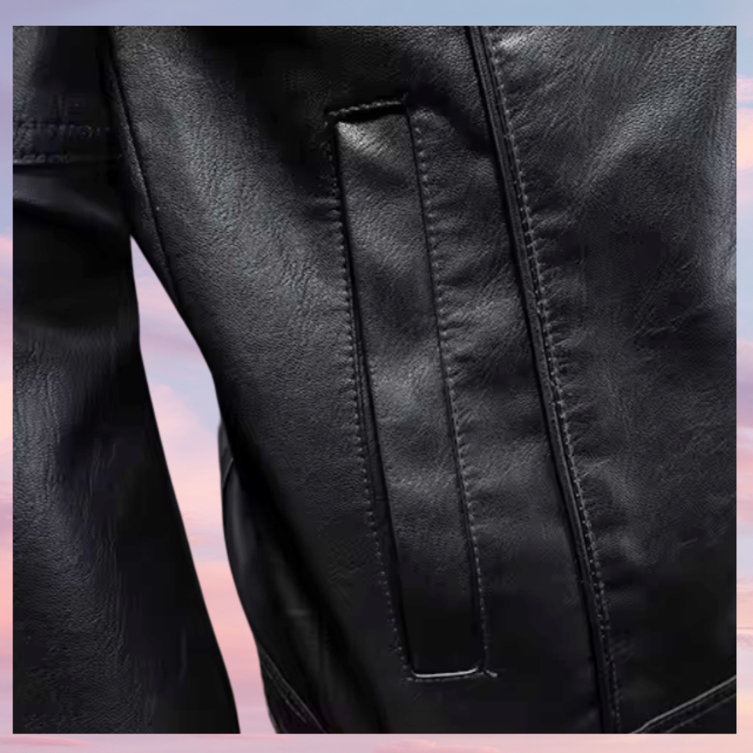 Darius™ | Premium konstläderjacka i moto-stil