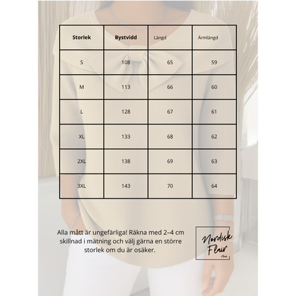 Serenna™ | Damtröja med rosett och rund halsringning