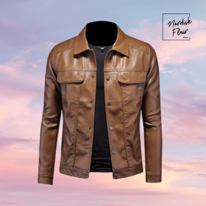 Darius™ | Premium konstläderjacka i moto-stil