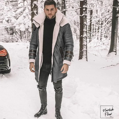 Patrick™ | Herr vinterjacka i konstläder