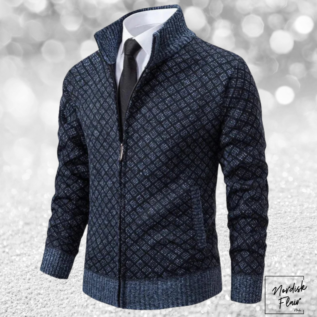 Martin™ | Premium herrväst med dragkedja i följsamt material