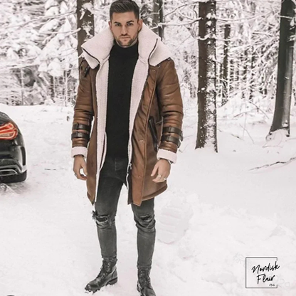 Patrick™ | Herr vinterjacka i konstläder