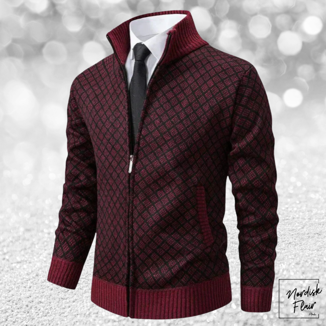 Martin™ | Premium herrväst med dragkedja i följsamt material