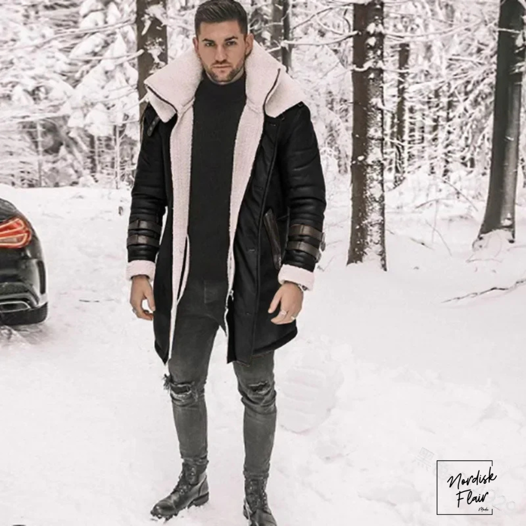 Patrick™ | Herr vinterjacka i konstläder