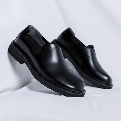 Yoshi™ | Svarta bekväma loafers i läder