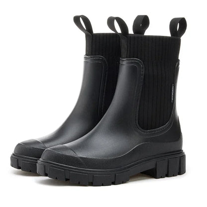 Tina™ Luxe Regn Boots | vattentäta boots i halvhöjd