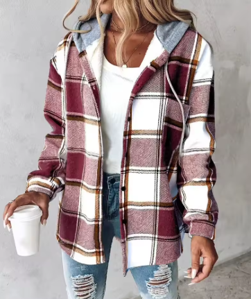 Helga™ - Mjuk och Värmande Jacka för Perfekta Höstdagar