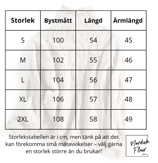 Kensia™ – Mjuk stickad tröja med flätmönster