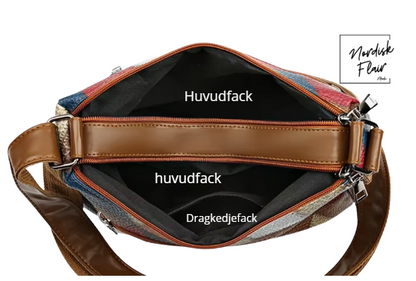 Solara™ | Patchworkväska i PU-läder