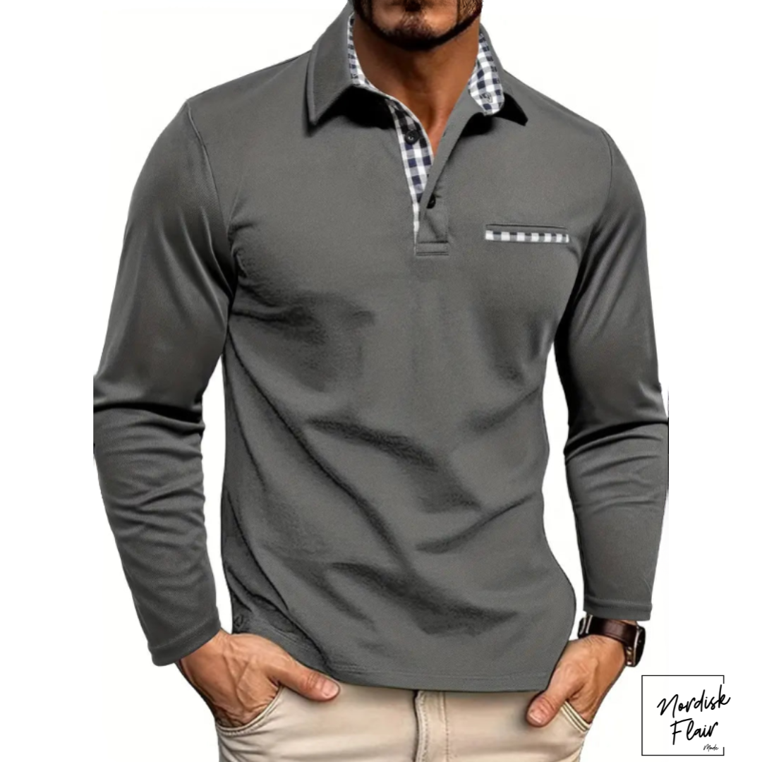 Kay™ | Långärmad pikétröja