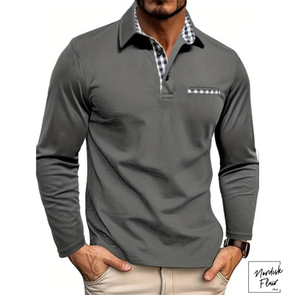 Kay™ | Långärmad pikétröja